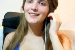 Busty Girl Doing ASMR Very Exciting