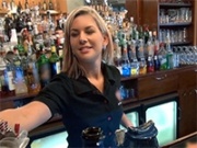 Gorgeous Czech Bartender Talked into Bar for Quick Fuck